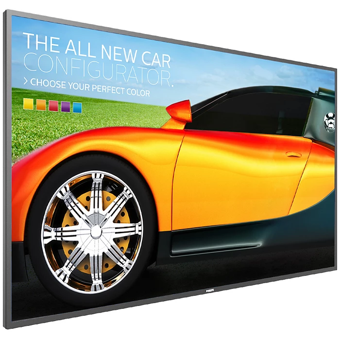 Philips 65" P-Line Android 11 Floor Standing Kiosk Digital Signage Display 700NIT UHD, 24/7 Operation,