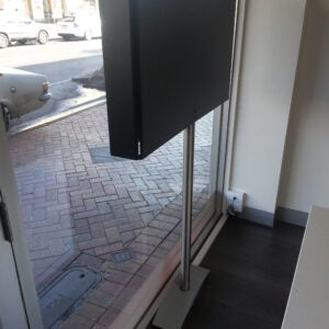 Single screen floor mount Kit 1750mm