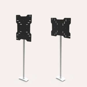 Single screen floor mount Kit 1750mm