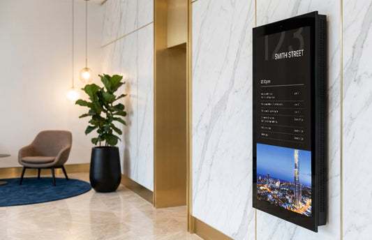 43" Gigital Directory Board with Toughened Glass Housing (Portrait only)