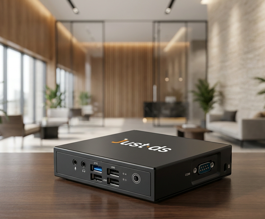 Just.DS Digital Signage Media Player - Includes 12 month subscription to Just.DS