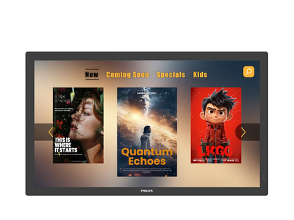 Philips 24" T-Line Android 13 PCAP 10-Touch Interactive Display