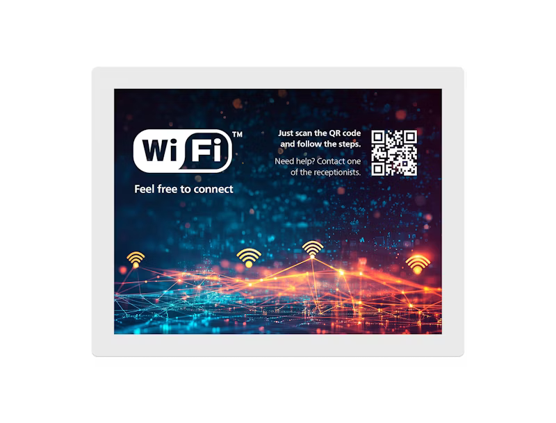 Philips 13" Tableaux Android 11 E-Paper Digital Signage Display