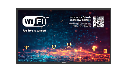 Philips 32" Tableaux Android 13 E-Paper Digital Signage Display