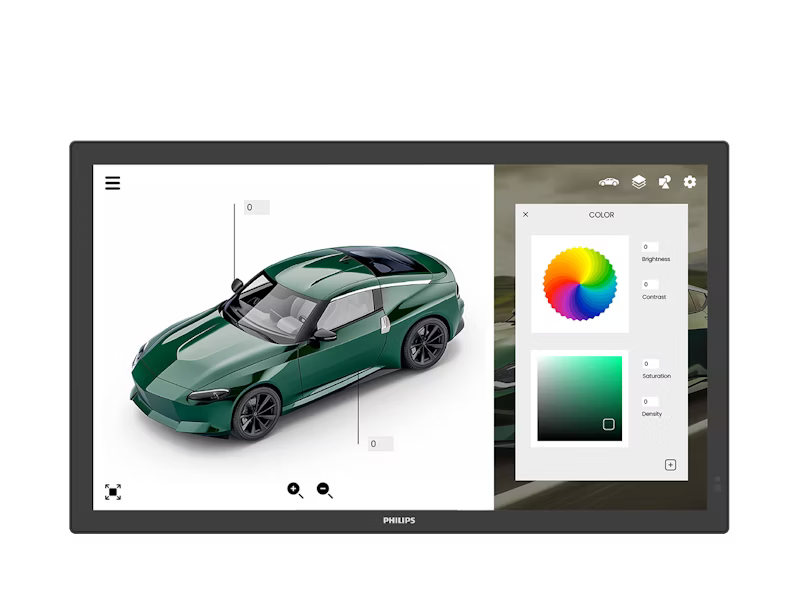 Philips 24" T-Line Android 13 PCAP 10-Touch Interactive Display