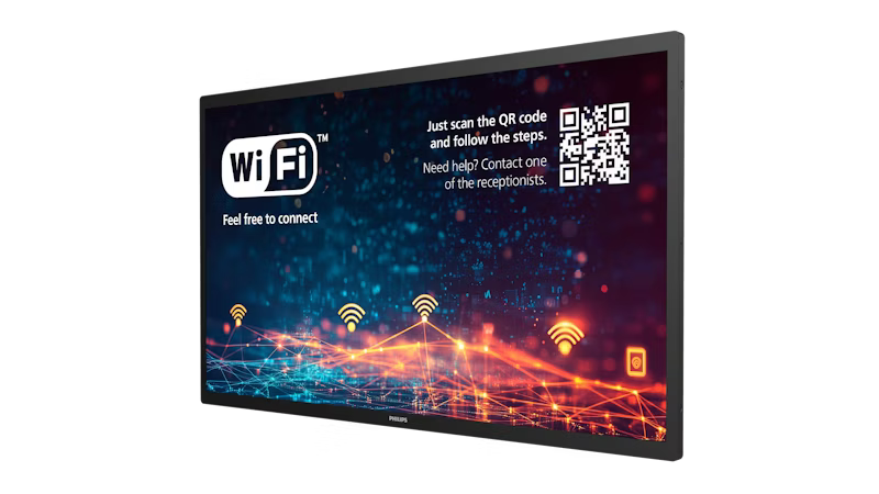 Philips 32" Tableaux Android 13 E-Paper Digital Signage Display