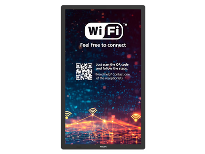 Philips 25" Tableaux Android 11 E-Paper Digital Signage Display