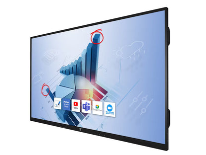 Philips 86" E-Line Android 13 Infrared 40-Touch Interactive Education Display