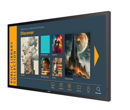 Philips 43" T-Line Android 13 PCAP 10-Touch Interactive Display