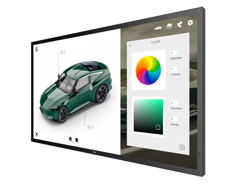 Philips 55" T-Line Android 13 PCAP 10-Touch Interactive Display