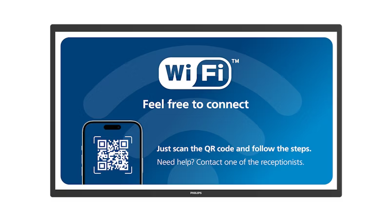 Philips 32" Tableaux Android 13 E-Paper Digital Signage Display