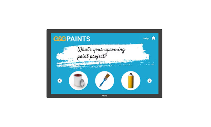 Philips 24" T-Line Android 13 PCAP 10-Touch Interactive Display