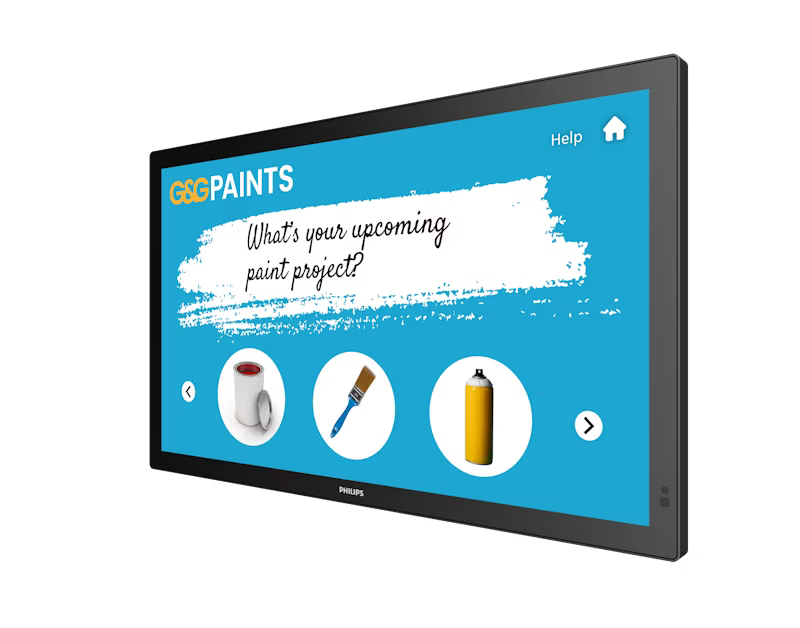 Philips 24" T-Line Android 13 PCAP 10-Touch Interactive Display