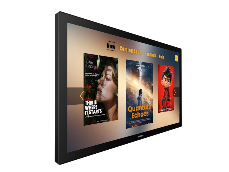 Philips 24" T-Line Android 13 PCAP 10-Touch Interactive Display