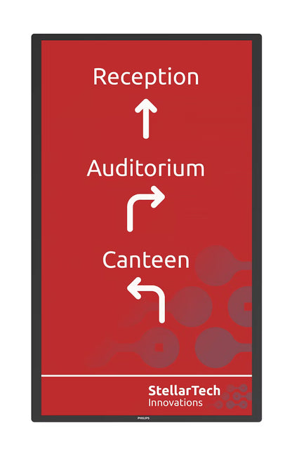 Philips 32" Tableaux Android 13 E-Paper Digital Signage Display