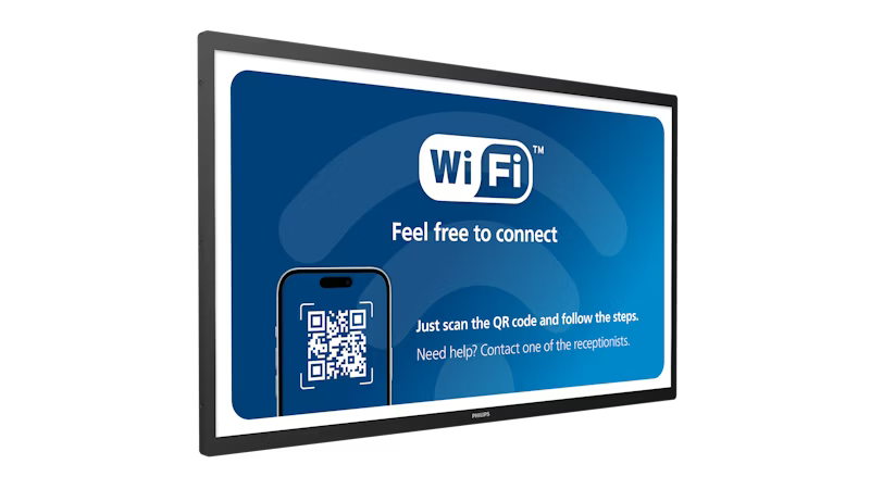 Philips 32" Tableaux Android 13 E-Paper Digital Signage Display
