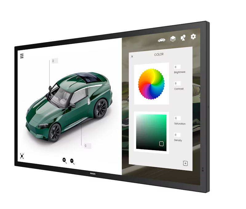 Philips 43" T-Line Android 13 PCAP 10-Touch Interactive Display