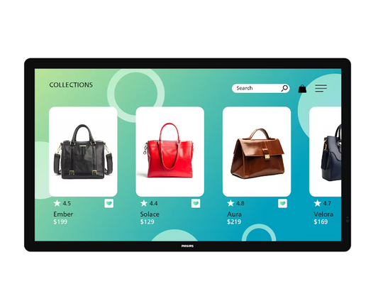Philips 32" T-Line Android 13 PCAP 10-Touch Interactive Display